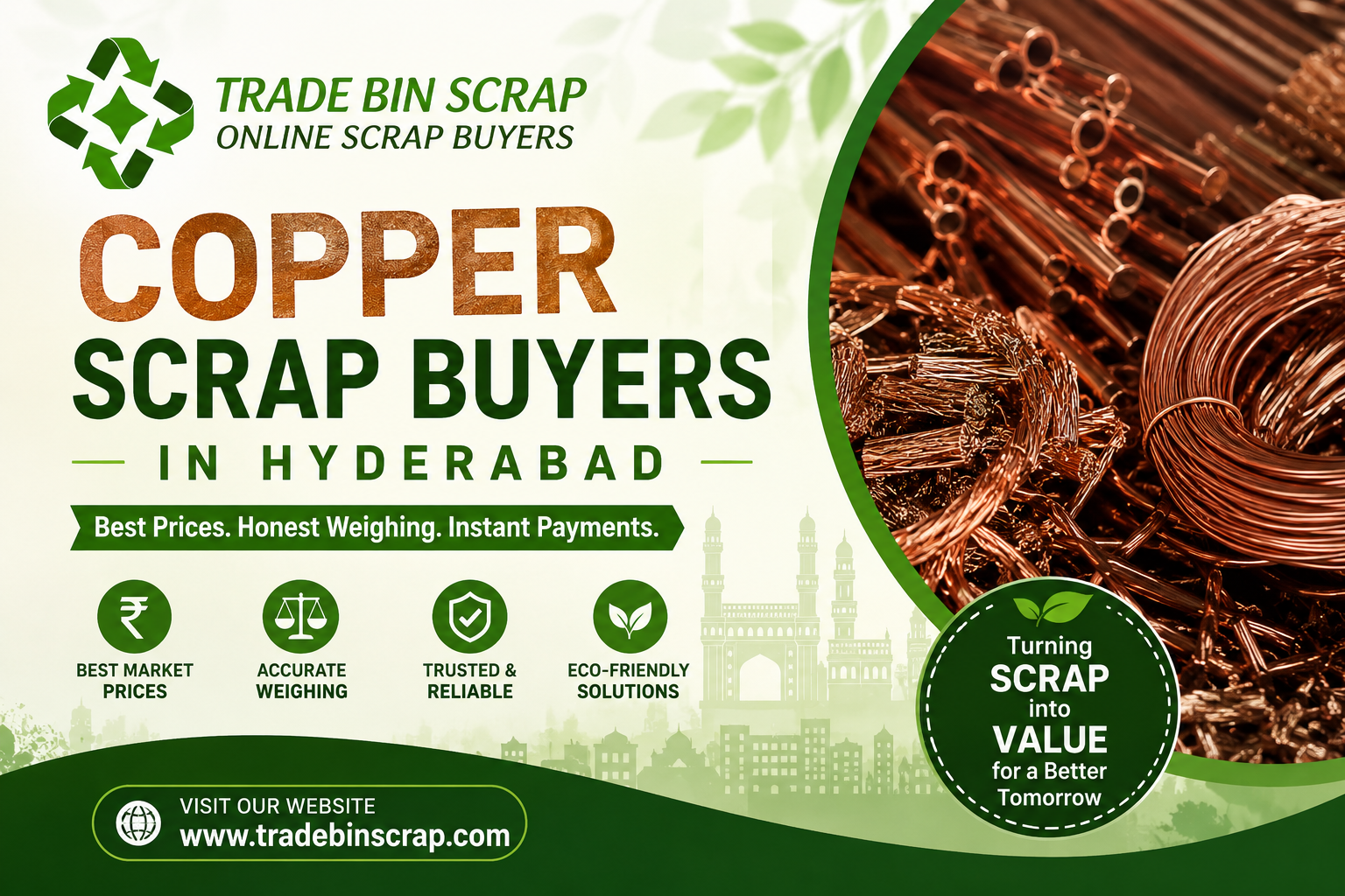 Copper Scrap Buyers in Hyderabad