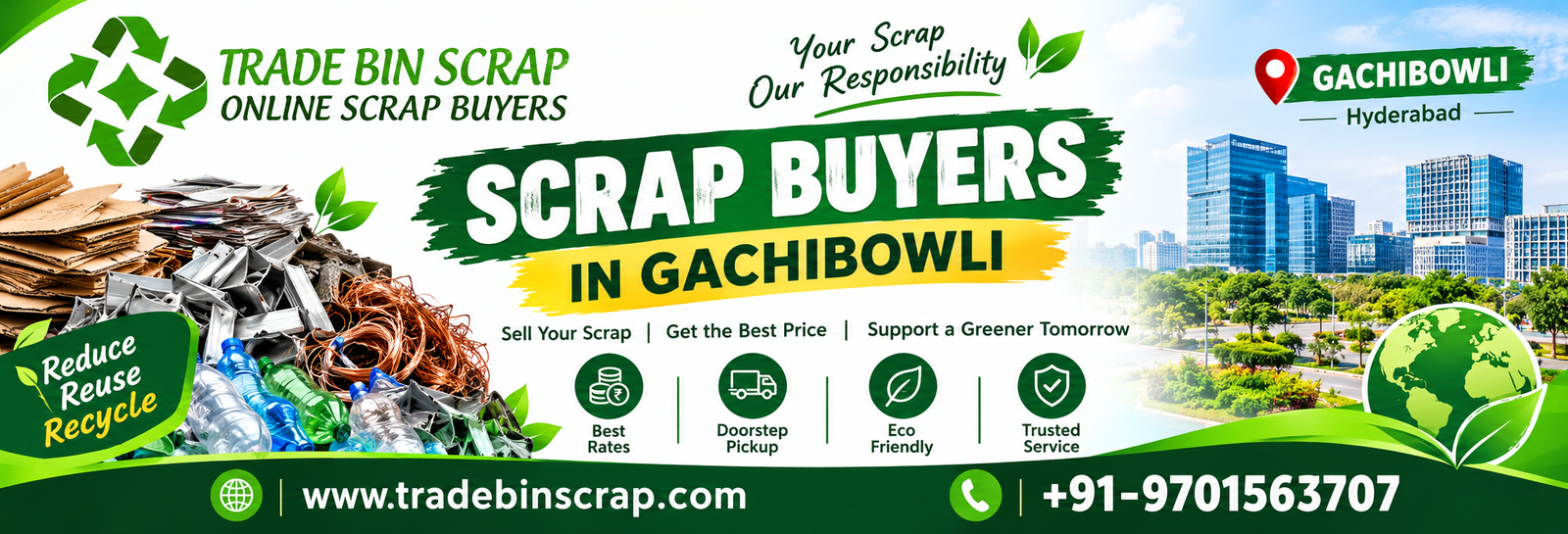Scrap Buyers in Gachibowli
