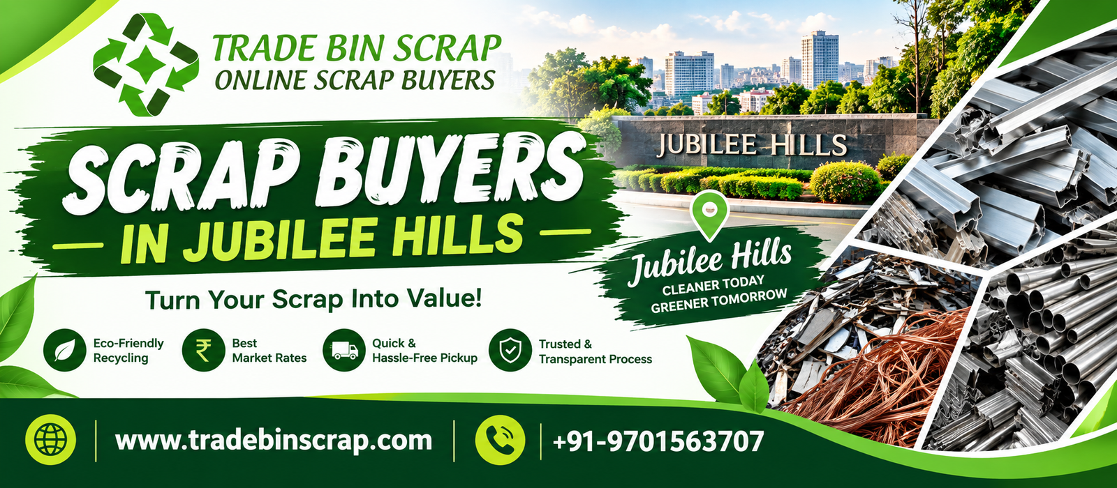 Scrap Buyers in Jubilee Hills Hyderabad