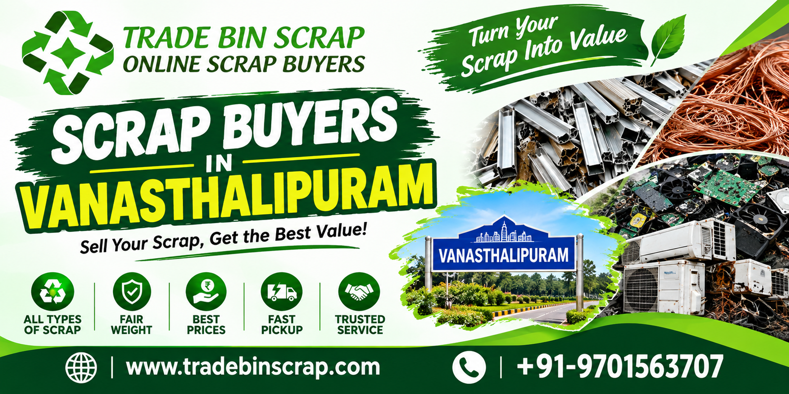 Scrap Buyers in Vanasthalipuram