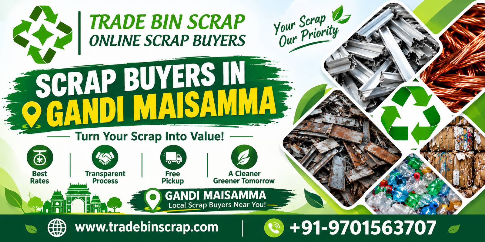 Scrap Buyers in Gandi Maisamma