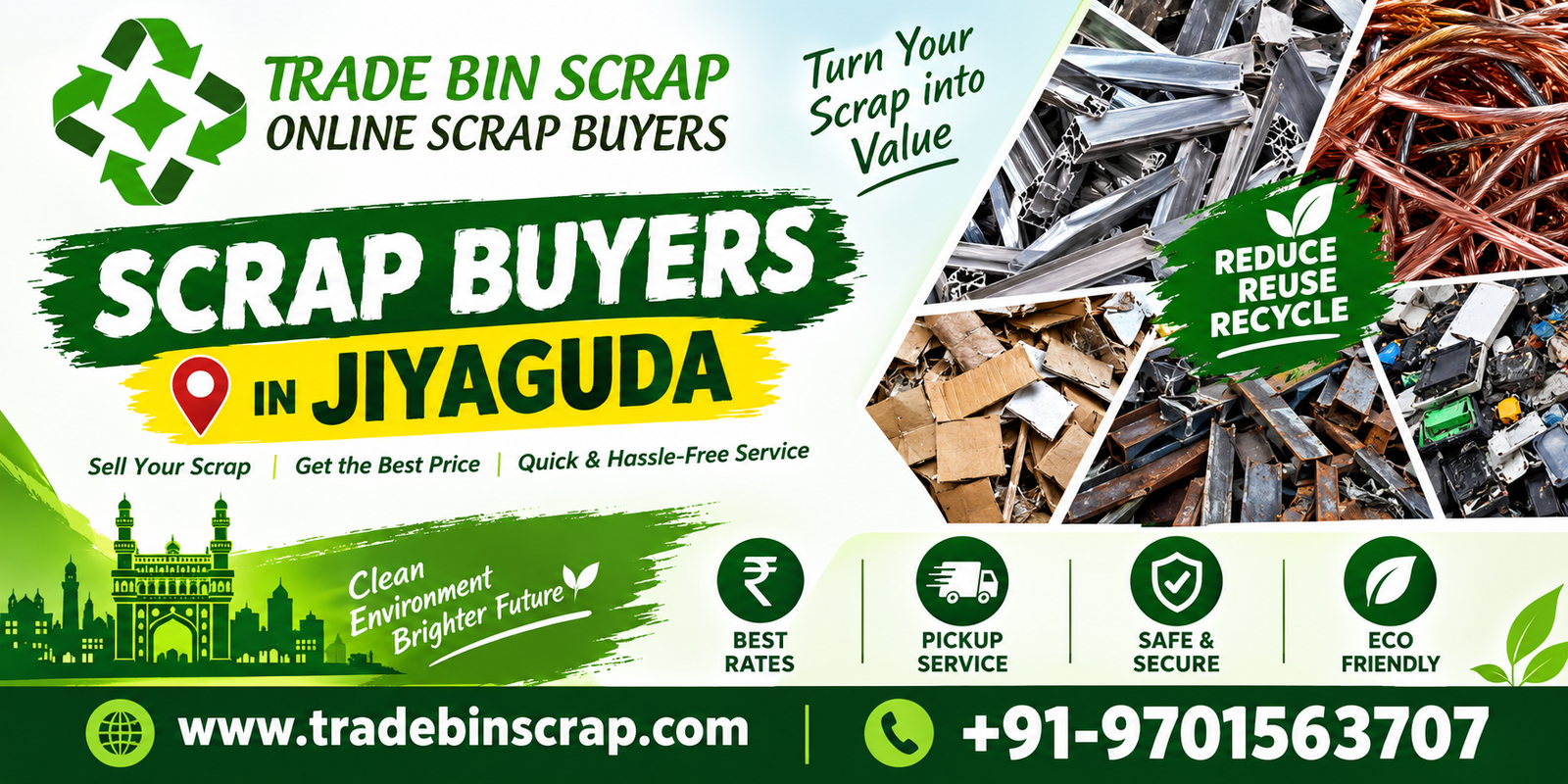 Scrap Buyers in Jiyaguda Hyderabad