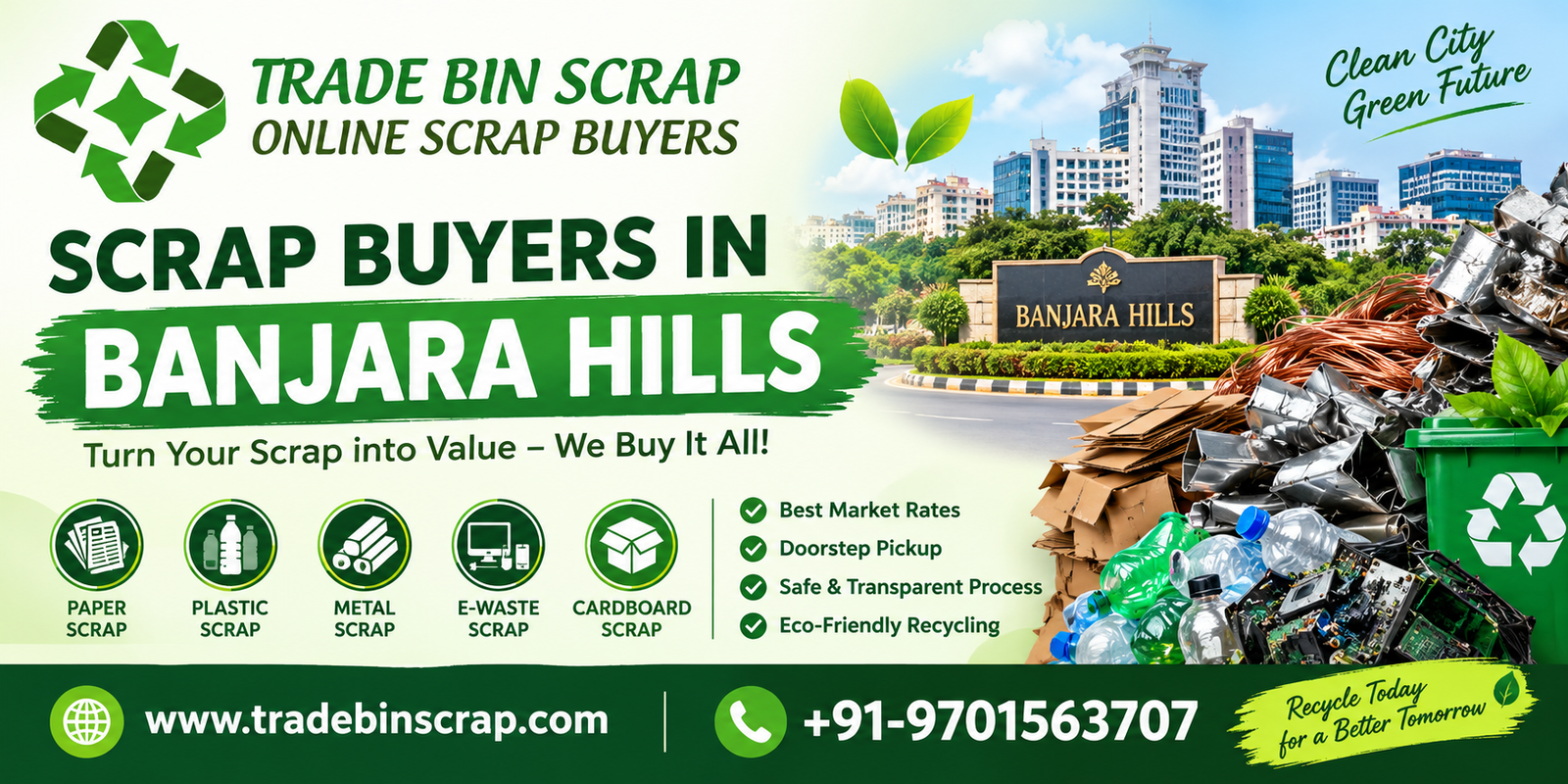 Scrap Buyers in Banjara Hills